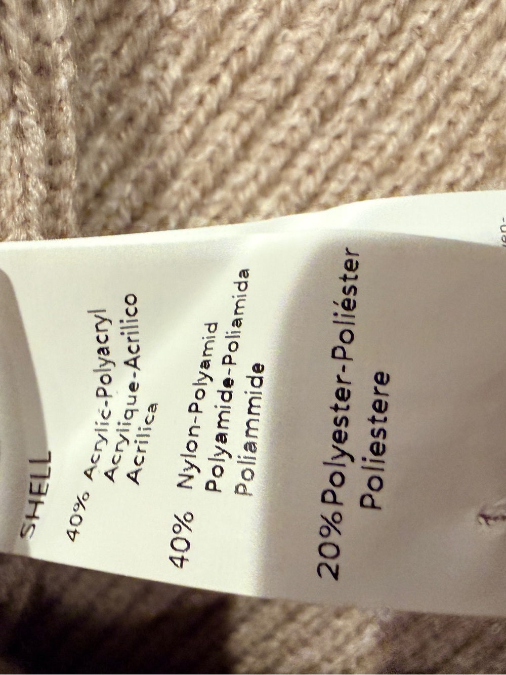 Cupshe Beige Cable-Knit Wrap Sweater Dress - Picture 9 of 9